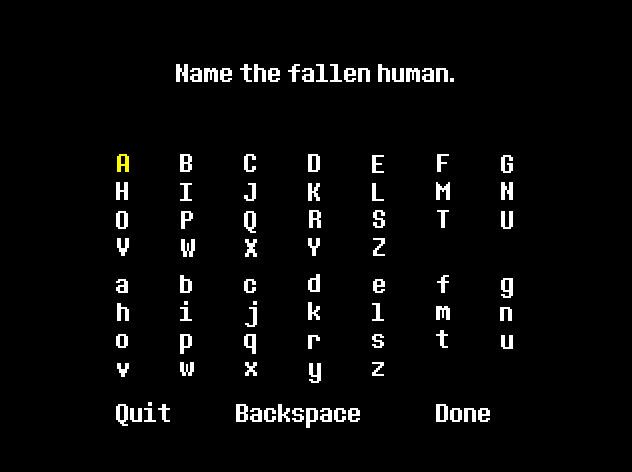 文件:Undertale - Name The Fallen Human.gif