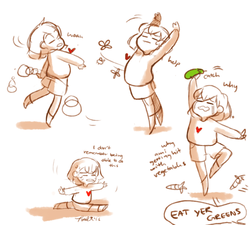 Dancetale how Frisk found out they could dance.png