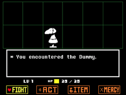 Undertale - Dummy (Encounter).png
