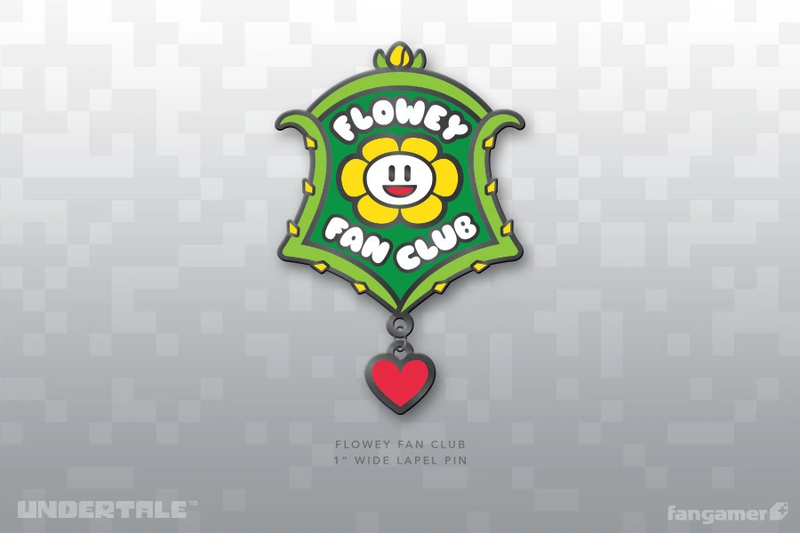文件:Flowey artwork Flowey Fan Club pin.png