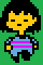 Undertale - Frisk (Beta, Overworld).gif