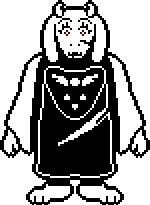 Undertale - Toriel (G.E. Fatal, Battle).png