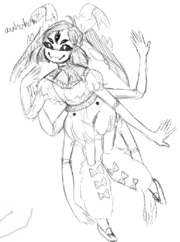 Dreamtale (Ttobil & Chelio) - Muffet Concept.png