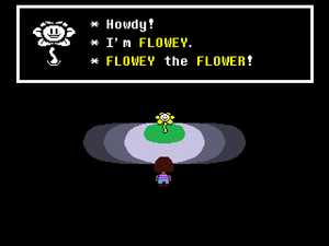 Undertale - Flowey (Introduction; Overworld).png
