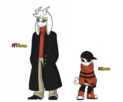 Alterfell Asriel & Gaster.jpg