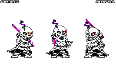 Dustswap Dusttrust - Pre-Leak Sans Phase 2 Sprites - Sharfav3in.png