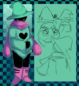Undertale Halloween Hack - Mysteryman ref (Old design) - Rekka.png