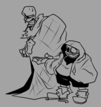 Dustswap - Sans & Papyrus doodle (3) - Danceased.png