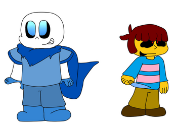 Dustswap - Designs Sans and Frisk - Laura10211.png