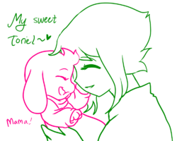 Quantumtale Toriel family.png