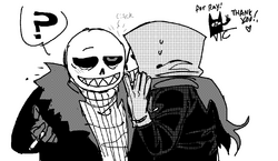 Underfell Sans & Dusttale Sans (Ko-fi Waves) - Fella.png