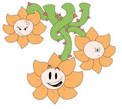 Swapswap - Scrapped Flowey design - Oran.jpg