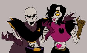 Underfell - True Pacifist Papyrus & Mettaton (2021-2-21) - Fella.jpg