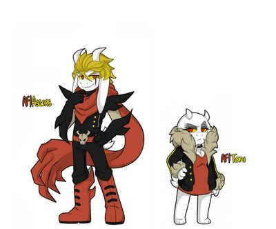 Alterfell Asgore & Toriel.jpg