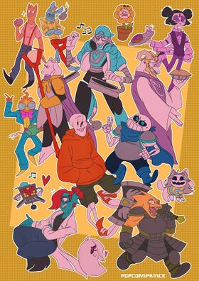 Underswap - The gang.jpg