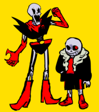 Underfell - Sans & Papyrus Redraw (2021-10-12) - Fella.png