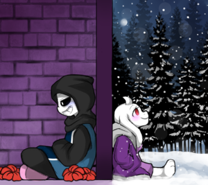 Altertale Sans & Toriel.png