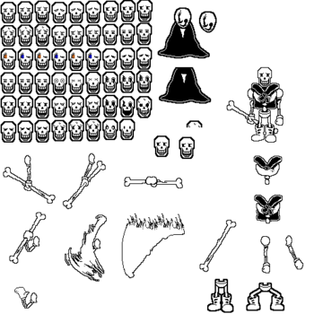 Revenge TUE legacy - Papyrus Sprite sheet.png