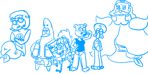 Spongetale - Main cast - Keno9988.png