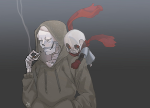 Dustswap (Keicrockerut) - Papyrus & Sans - Keicrockerut.png