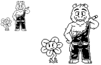 Alternate Reality - Asriel and Flowey - TheTrueRyan.png