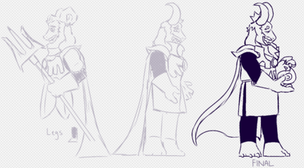 Swapswap EOAE Asgore V1 V2.png