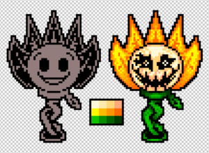flowey 立绘