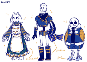 Outertale Toriel Skelebros.png