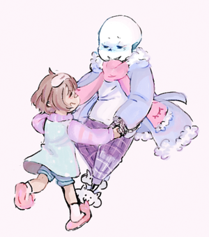 Dreamtale (by Tobi) Frisk与Sans.png