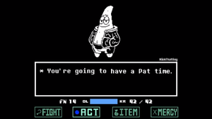 Spongetale Pat time.png