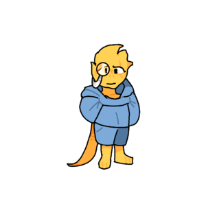 Sordidtale Alphys art1.png