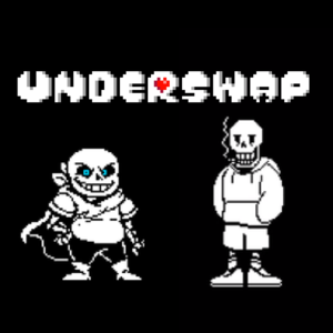 UNDERSWAP中的Sans和Papyrus.png